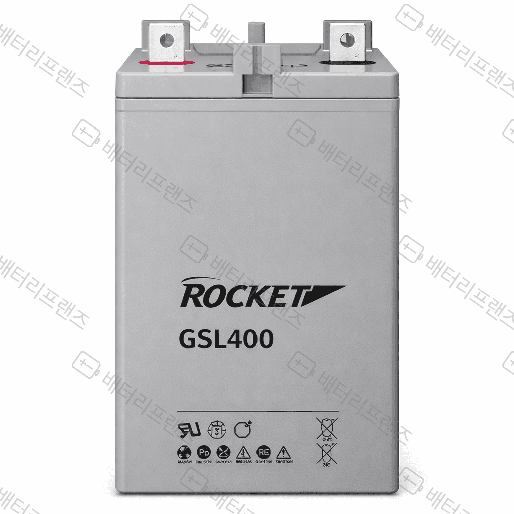 로케트 GSL400 산업용 배터리 UPS 비상전원용