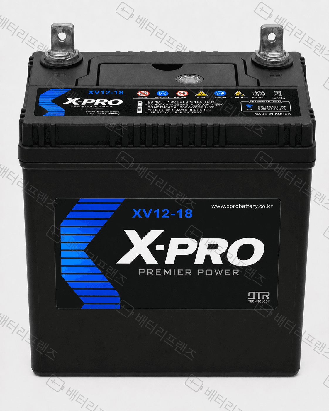 엑스프로 XV12-18 12V 18Ah 산업용 배터리 UPS 비상전원용