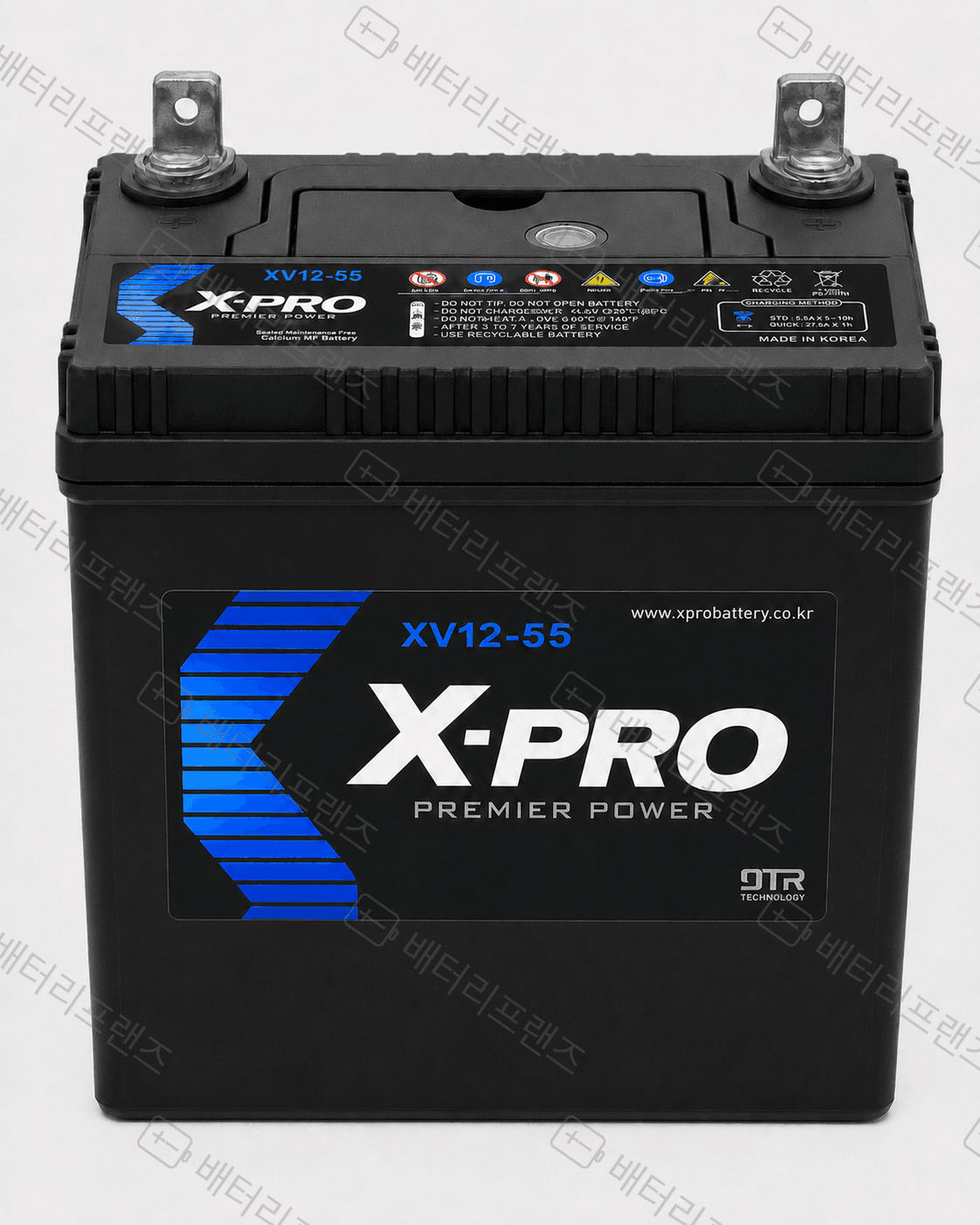 엑스프로 XV12-55 12V 57.2Ah 산업용 배터리 UPS 비상전원용