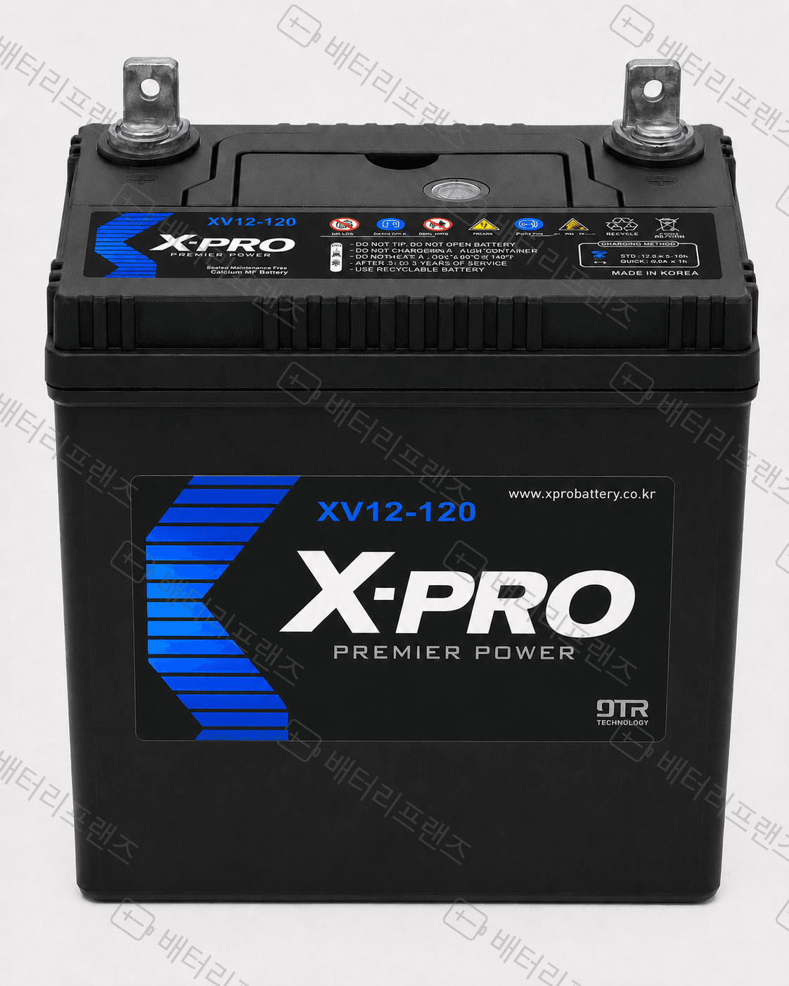 엑스프로 XV12-120 12V 124.8Ah 산업용 배터리 UPS 비상전원용