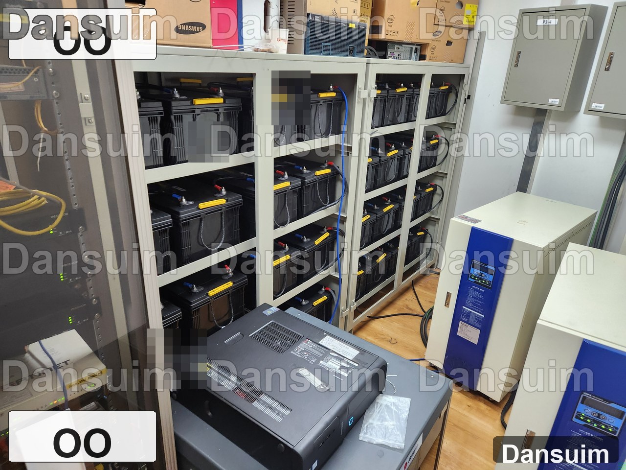 OO 현장 산업용 배터리 교체 사례 7 (ITX200_32EA_교체) | UPS 배터리 설치