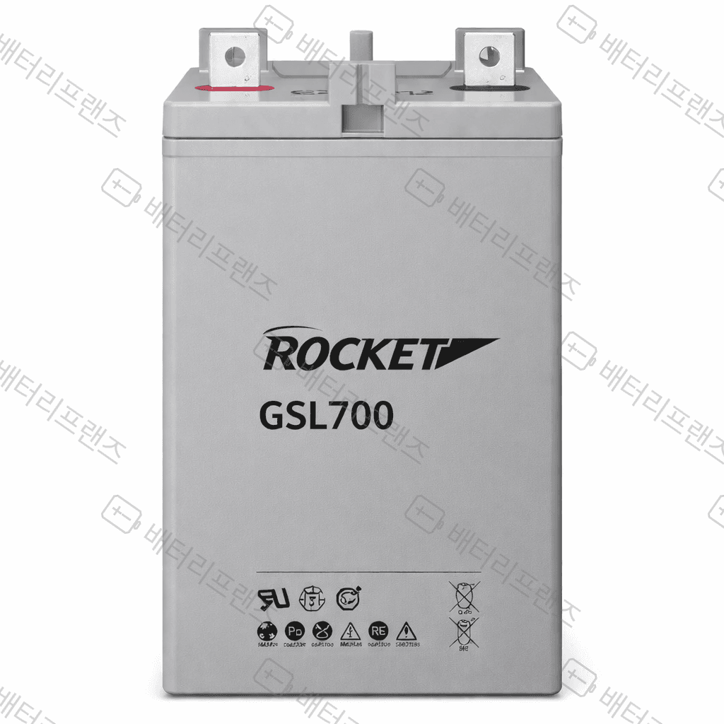 로케트 GSL700 산업용 배터리 UPS 비상전원용