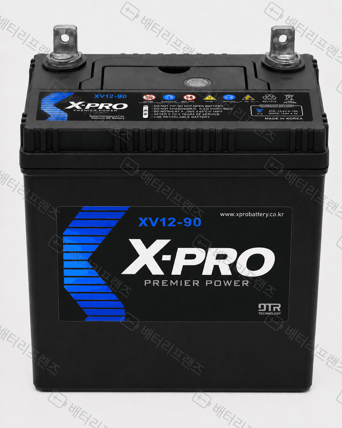 엑스프로 XV12-90 12V 93.6Ah 산업용 배터리 UPS 비상전원용