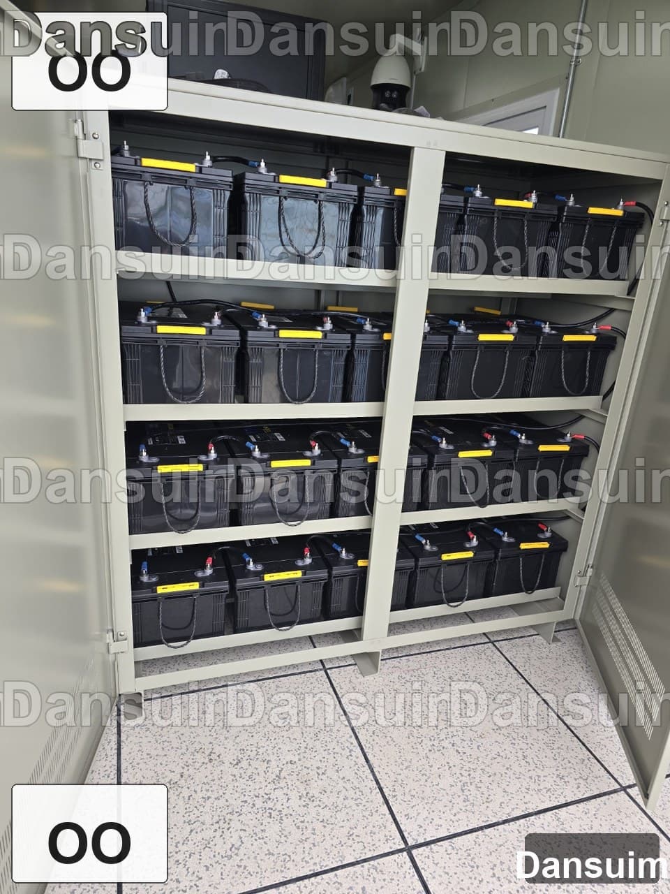 OO 현장 산업용 배터리 교체 사례 8 (ITX250_20EA,KB200_16EA_교체) | UPS 배터리 설치