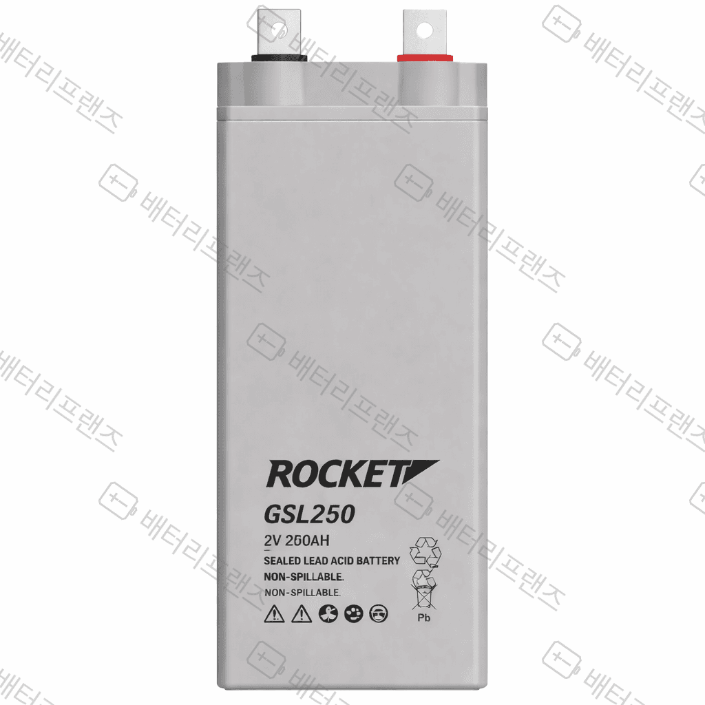 로케트 GSL250 산업용 배터리 UPS 비상전원용